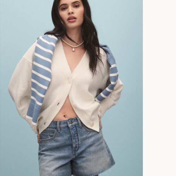 Brand New The Everyday Denim Shorts by Pilcro - Picture 4 of 6